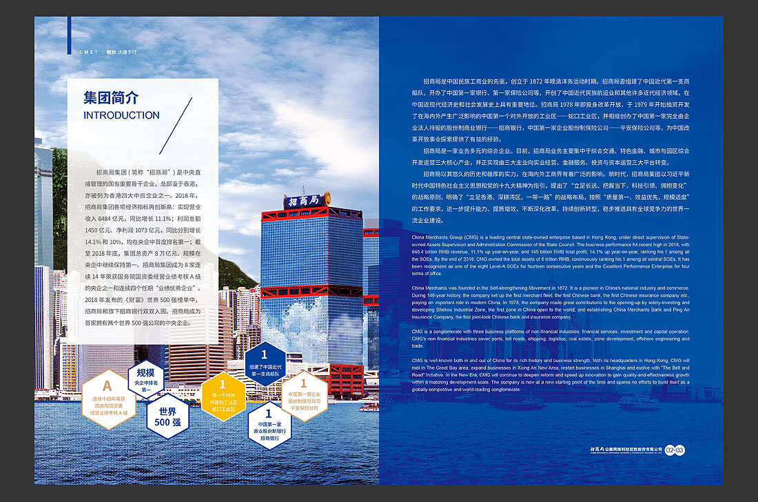 招商局集團畫冊設計，招商公路宣傳冊-6