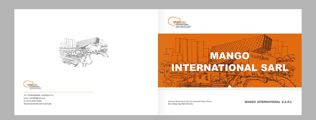 個性畫冊設計，非洲MANGO房地產公司畫冊-1